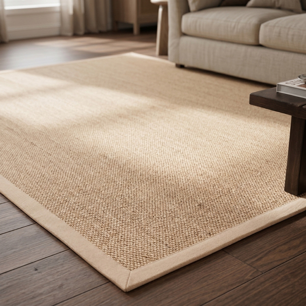 DÉJA Living Vloerkleed Honfleur - Beige Sisal - 60x133cm