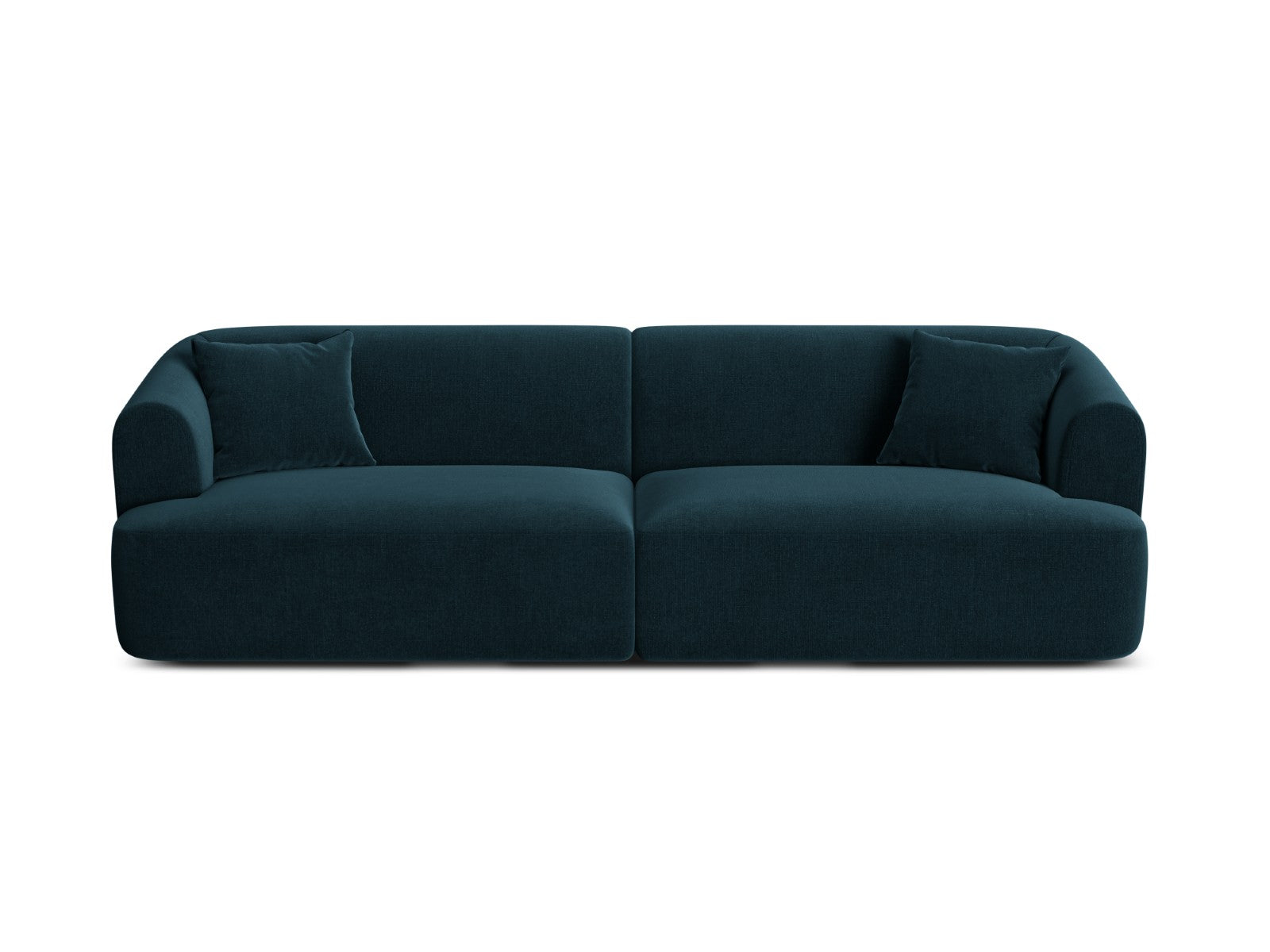 Cosmopolitan Design Modulaire bank Campi 4-zits, flueel diepe olie - 9
