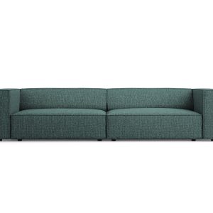 Cosmopolitan Design Bank Arendal 4-zits, chenille, olie – 102x244x70cm Cosmopolitan Design Bank Arendal 4-zits, chenille, olie – 102x244x70cm