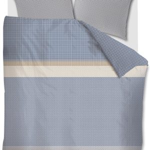 Beddinghouse dekbedovertrek Bernou – 240×200/220 cm – blauw Beddinghouse dekbedovertrek Bernou – 240×200/220 cm – blauw