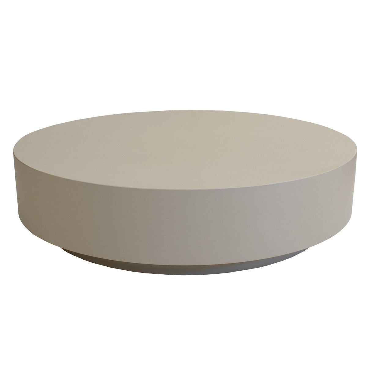DÉJA Living Salontafel Bergby Rond - Beige - 120x120x30cm