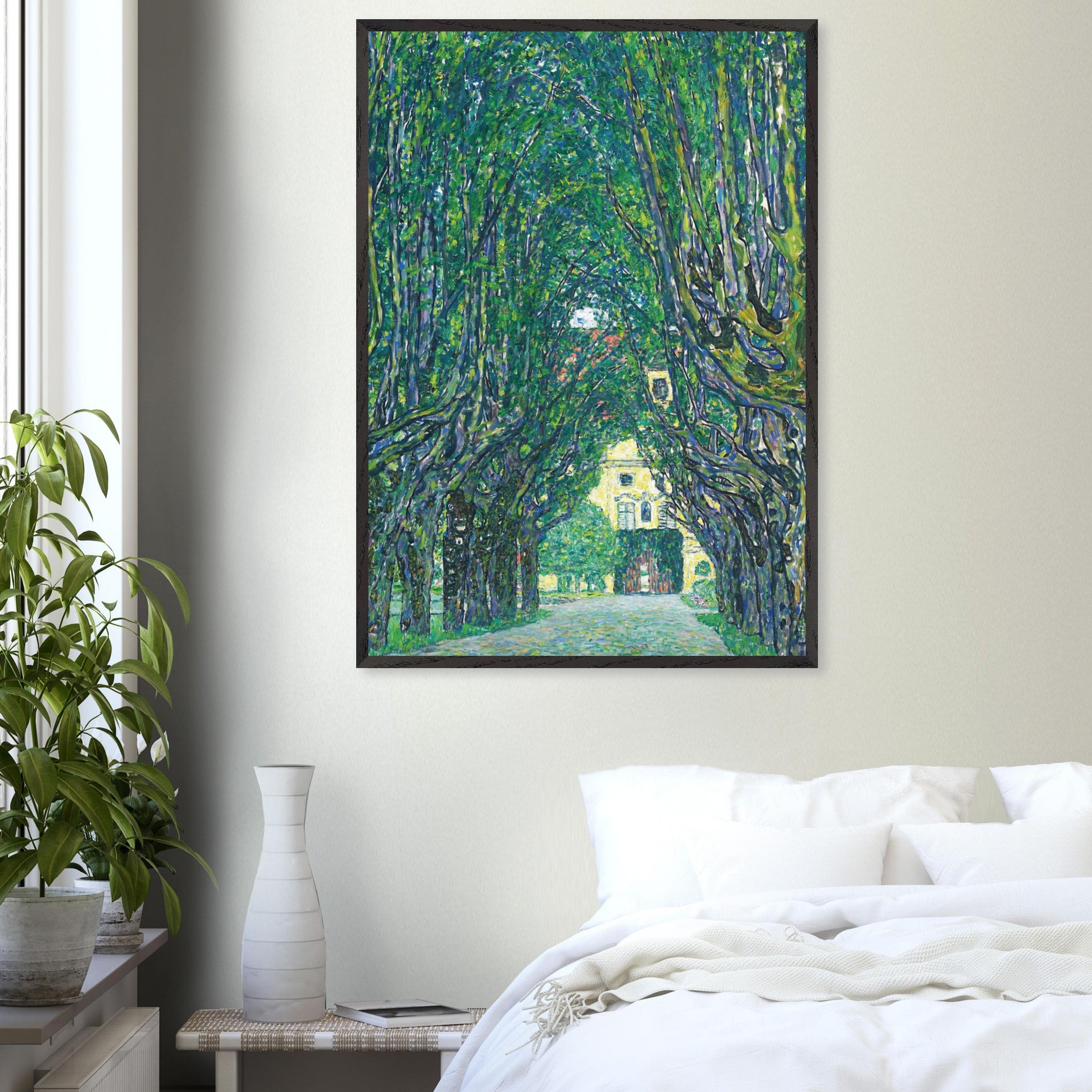 Artfulprints Poster Gustav Klimt - Avenue of Schloss Kammer Park - 70x