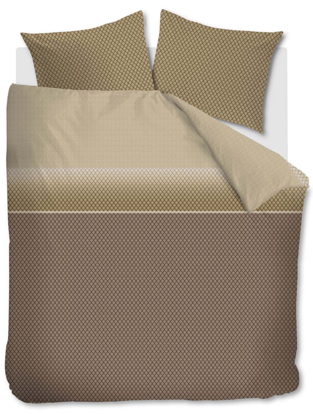 Beddinghouse Dekbedovertrek Riven - 240 x 200/220 cm - Naturel