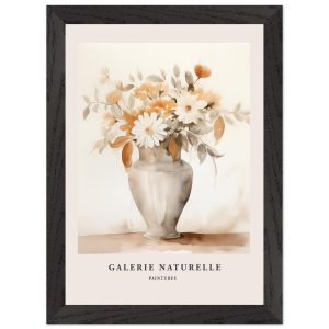 Artfulprints Poster met Lijst Bloemen in vaas 2 – A4 21×29.7 cm – Taup Artfulprints Poster met Lijst Bloemen in vaas 2 – A4 21×29.7 cm – Taup