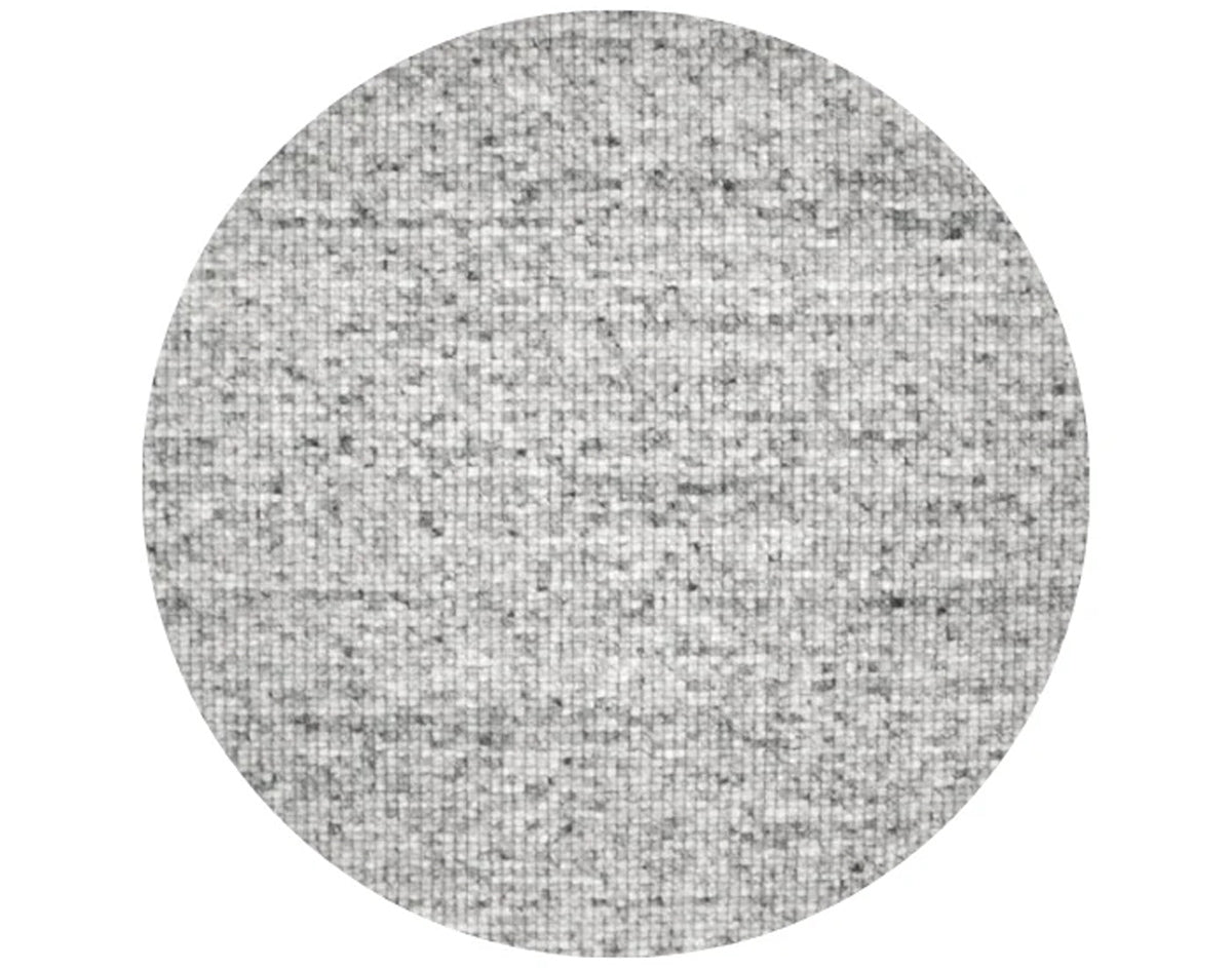 DÉJA Living Vloerkleed Bela - Rond Stone Grijs Wol - Ø240cm