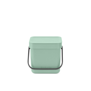 Brabantia Afvalemmer Sort & Go – 3L – jade green Brabantia Afvalemmer Sort & Go – 3L – jade green
