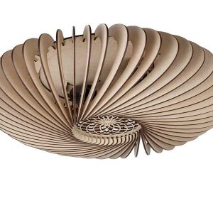 Blij Design plafondlamp Swan – 2 lichts – 48 x 13 cm – beige Blij Design plafondlamp Swan – 2 lichts – 48 x 13 cm – beige