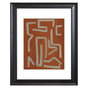 Catchii poster Geometric Lines Orange – meerkleurig – 297×210 cm Catchii poster Geometric Lines Orange – meerkleurig – 297×210 cm