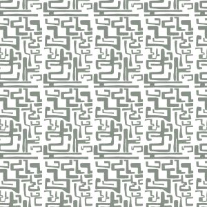 Catchii Behang Kuba grijs groen Catchii Behang Kuba grijs groen