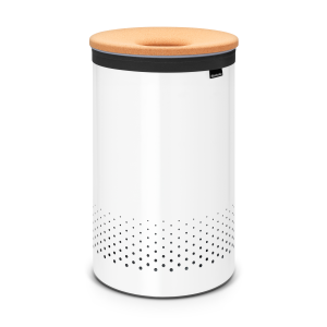 Brabantia Wasbox, 60 liter, kurken deksel – White Brabantia Wasbox, 60 liter, kurken deksel – White
