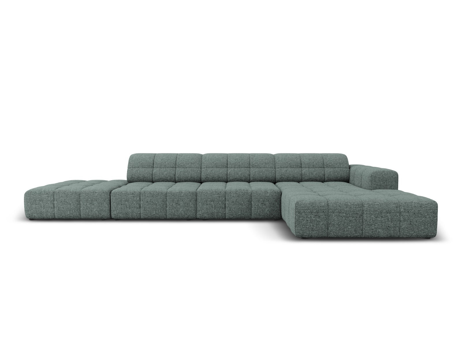 Cosmopolitan Design rechter hoekbank Chicago 5-zits, chenille olie - 1