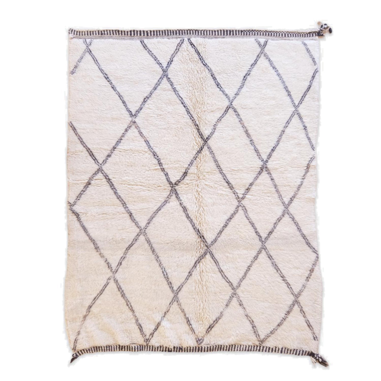 AFK Living vloerkleed Berber - handgemaakt - Wol - 168 x 223 cm