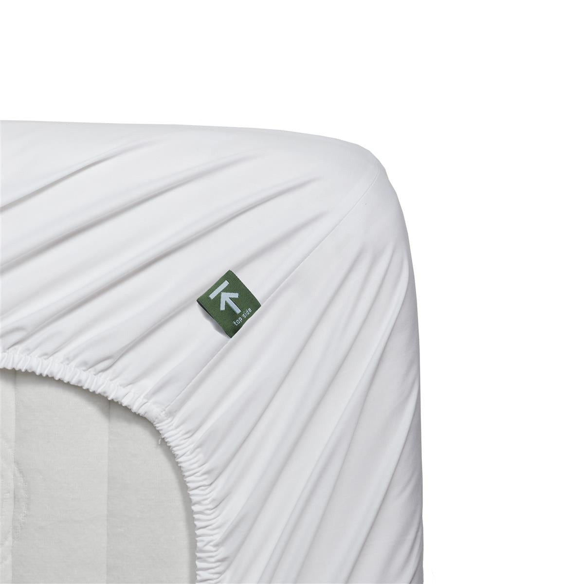 Beddinghouse - Percale katoen - Hoeslaken - 180x220 cm - Wit