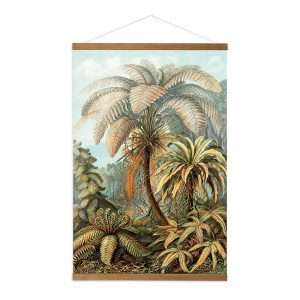 Art for the Home Hangende Poster Linnen – Jungle Filicinae – 100x70cm