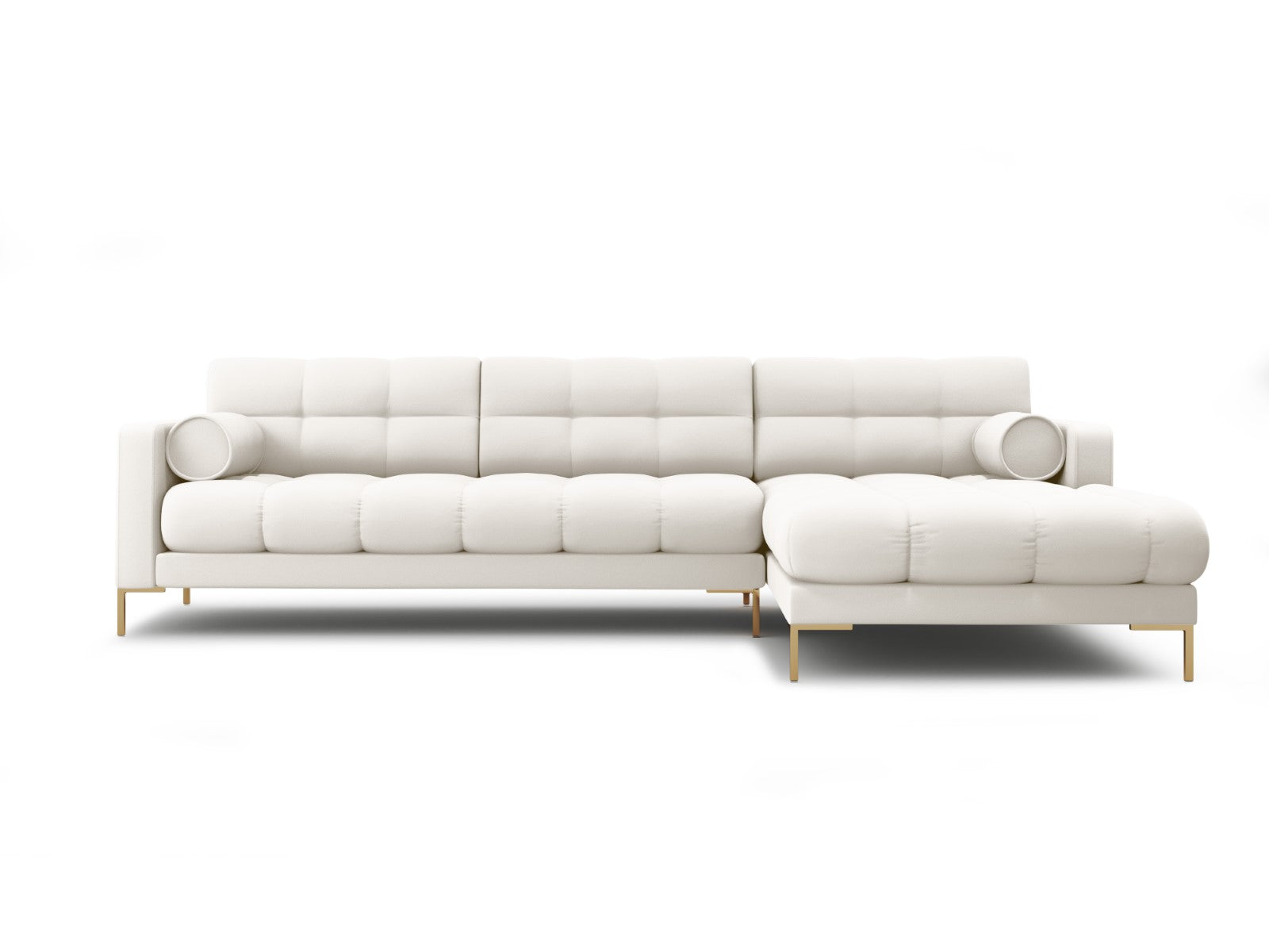 Cosmopolitan Design rechter hoekbank Bali 5-zits, structurele stof, li