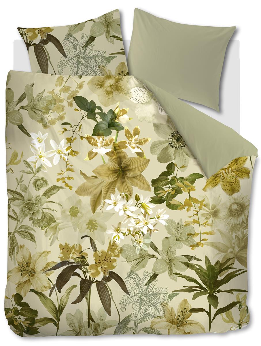 Beddinghouse dekbedovertrek Kiley - 260x200/220 cm - groen