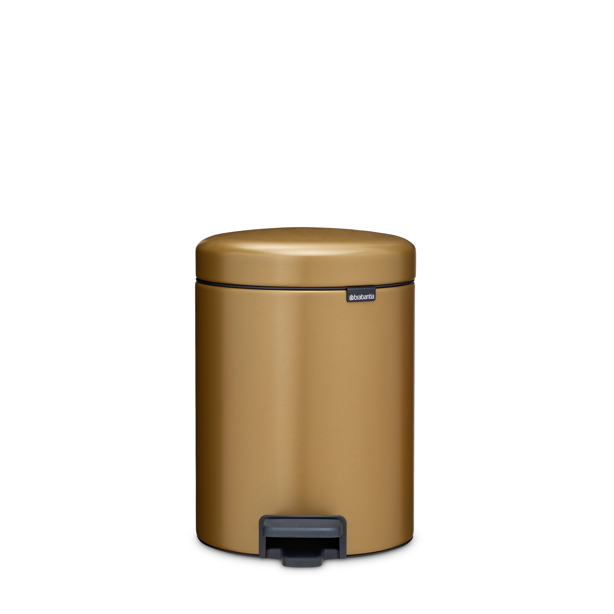 Brabantia NewIcon Pedaalemmer, 5 liter, kunststof binnenemmer - Warm B