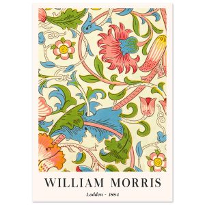 Artfulprints Poster William Morris – Lodden 1884 – A4 21×29.7 cm – Mee