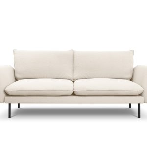 Cosmopolitan Design Bank Vienna 3-zits, boucle, beige – 92x200x95cm Cosmopolitan Design Bank Vienna 3-zits, boucle, beige – 92x200x95cm