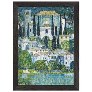 Artfulprints Poster met Lijst Gustav Klimt – Church in Cassone – A4 21 Artfulprints Poster met Lijst Gustav Klimt – Church in Cassone – A4 21