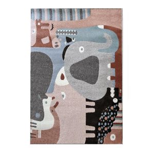 AFK Living vloerkleed Puzzle Animaux – voor kinderen – veelkleurig – 1 AFK Living vloerkleed Puzzle Animaux – voor kinderen – veelkleurig – 1