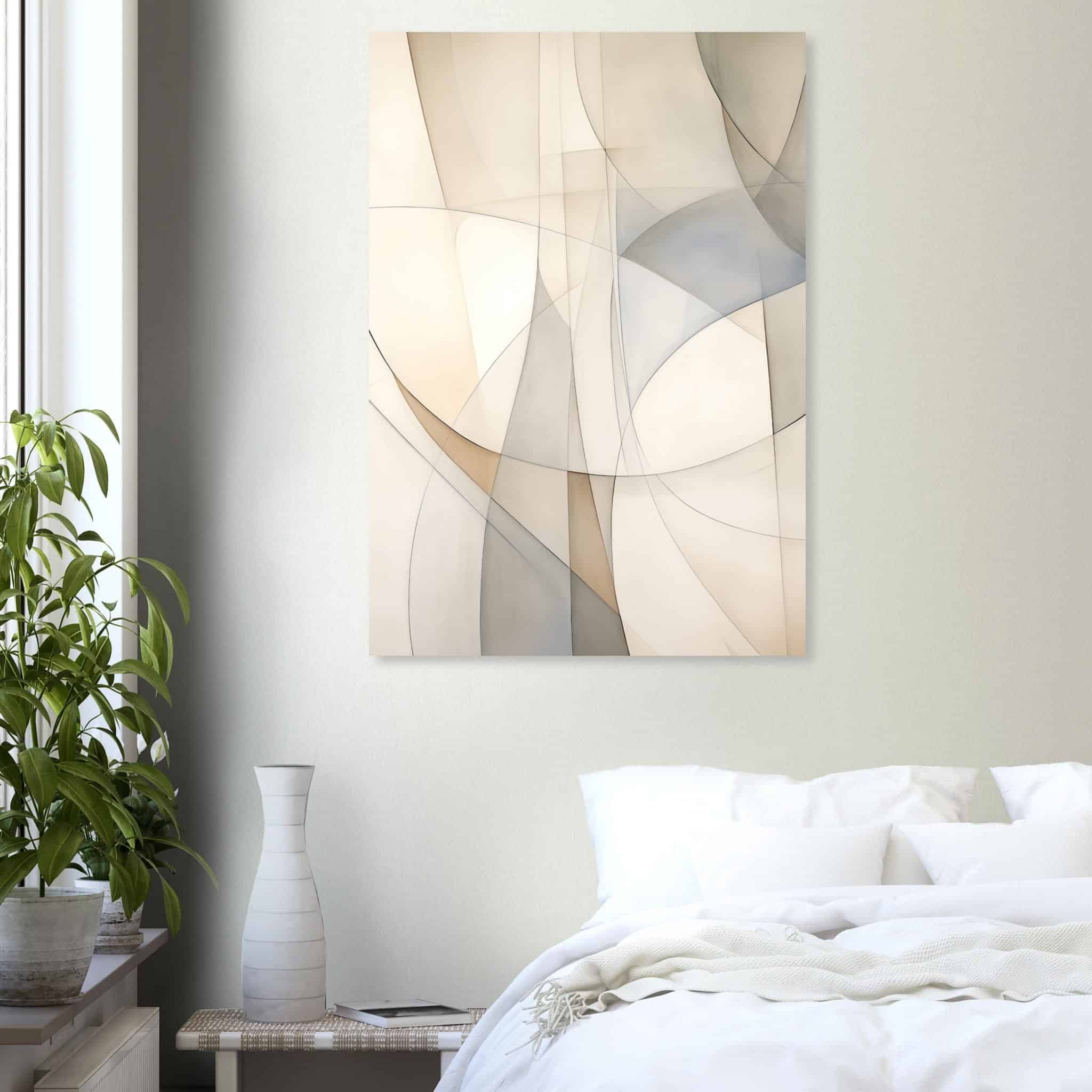 Artfulprints Abstract - Fine lines 2 poster 70x100 cm