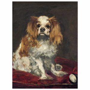 Artfulprints Poster Edouard Manet – A King Charles Spaniel – 30×40 cm Artfulprints Poster Edouard Manet – A King Charles Spaniel – 30×40 cm