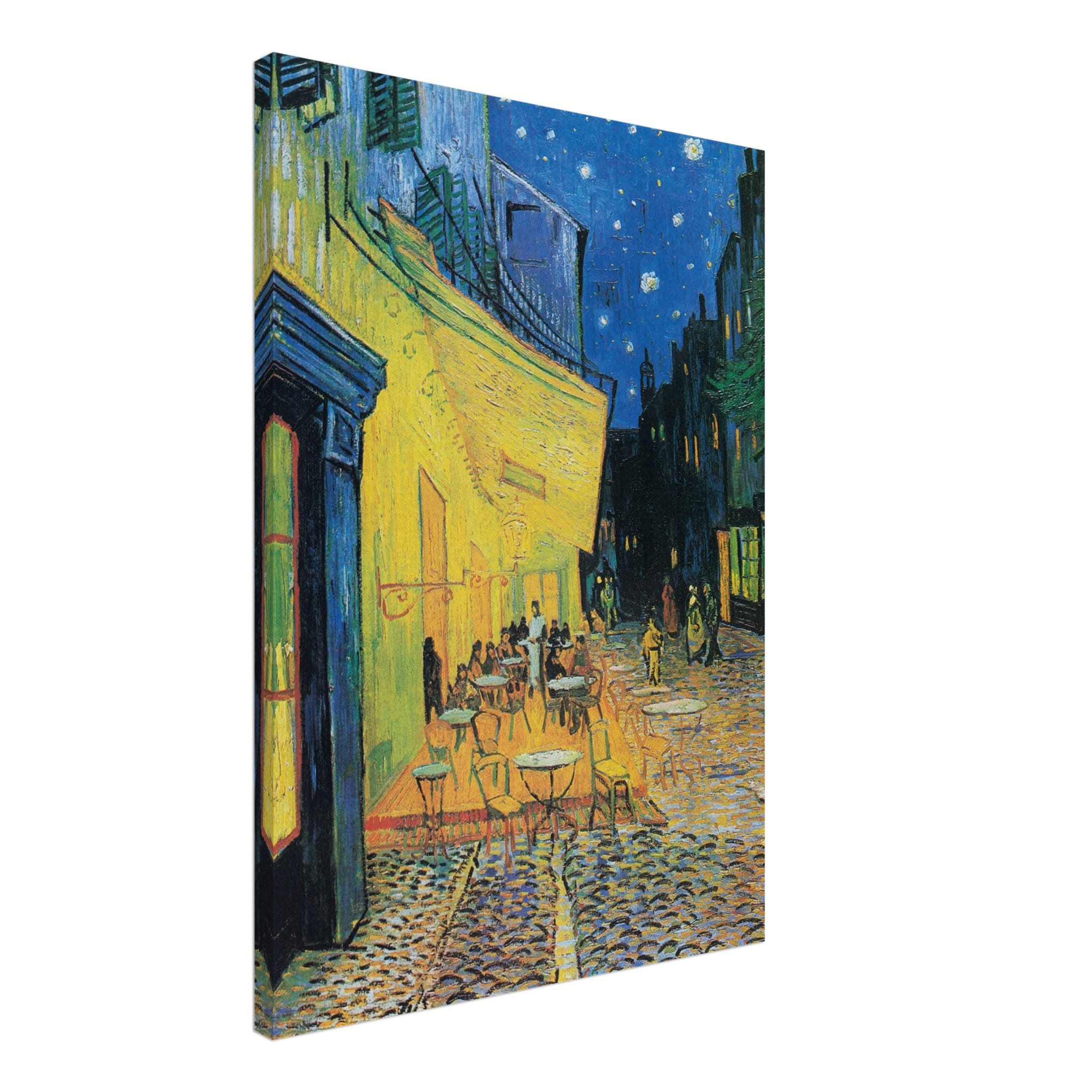 Artfulprints Canvas Vincent van Gogh – Caféterras bij nacht canvas - 5