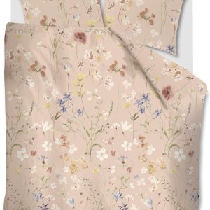Ariadne at Home dekbedovertrek Flowerlove – 200×200/220 cm – nude Ariadne at Home dekbedovertrek Flowerlove – 200×200/220 cm – nude