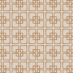 Catchii Behang Golden Square Ocher Orange Catchii Behang Golden Square Ocher Orange
