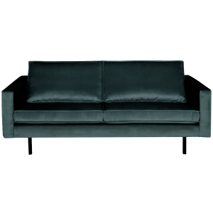 WOOOD 2,5-zits bank Rodeo – Velvet – Teal – 85x190x86 WOOOD 2,5-zits bank Rodeo – Velvet – Teal – 85x190x86