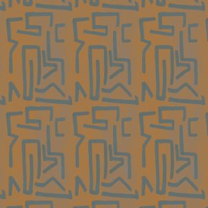 Catchii Behang Retro Lines Rust Catchii Behang Retro Lines Rust