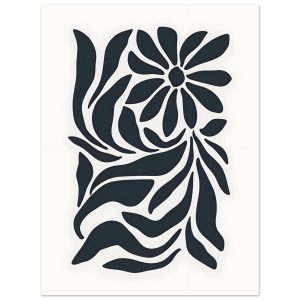 Artfulprints Poster Matisse – Inner bloom – 30×40 cm – Zwart / Wit Artfulprints Poster Matisse – Inner bloom – 30×40 cm – Zwart / Wit