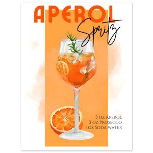 Artfulprints Poster Aperol Spritz – Orange – 30×40 cm – Oranje Artfulprints Poster Aperol Spritz – Orange – 30×40 cm – Oranje