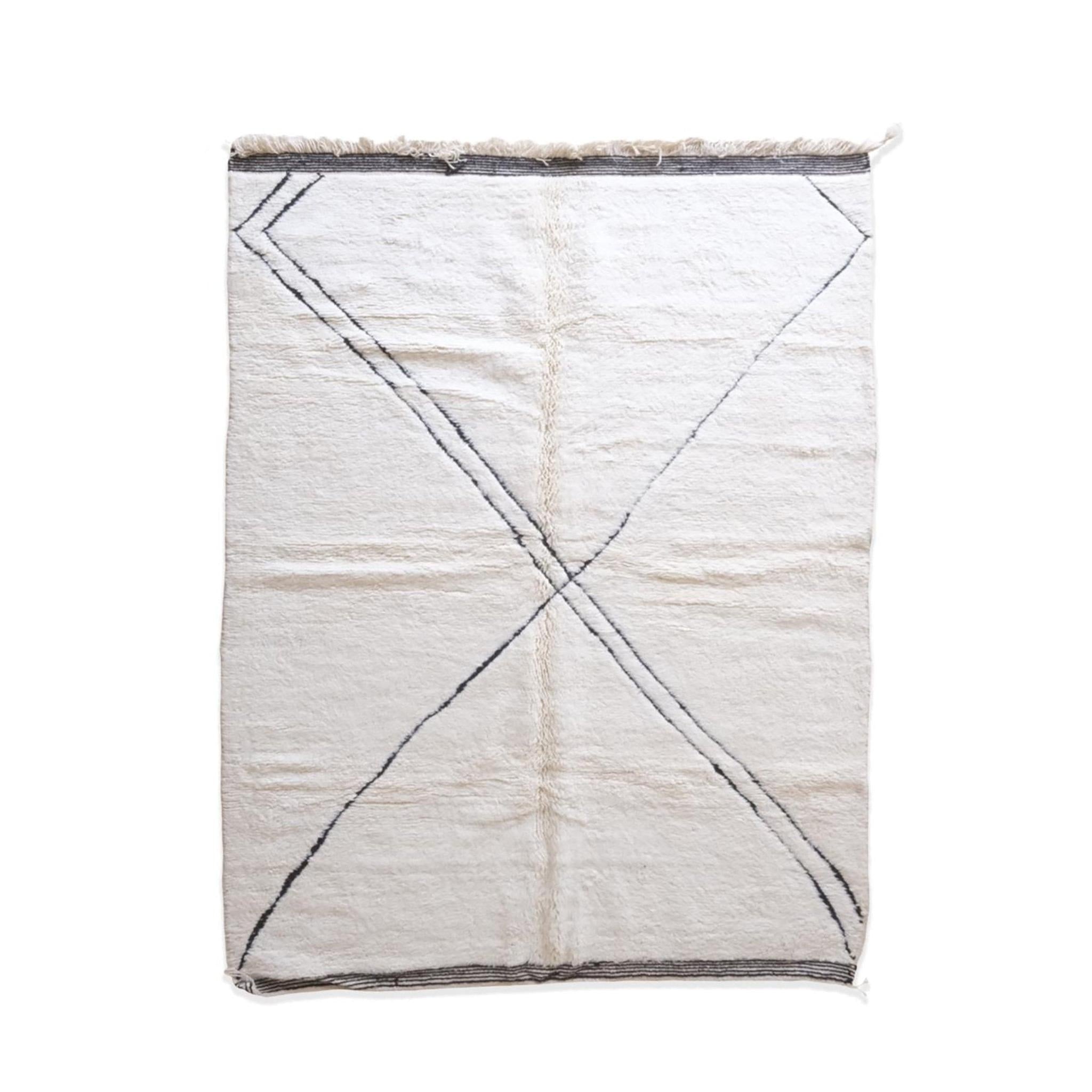AFK Living vloerkleed Berber - handgemaakt - Wol - 210 x 276 cm