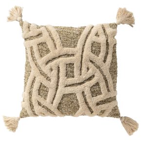 RILEY – kussenhoes 45×45 cm – geometrisch ontwerp – getuft – Sponge – RILEY – kussenhoes 45×45 cm – geometrisch ontwerp – getuft – Sponge –