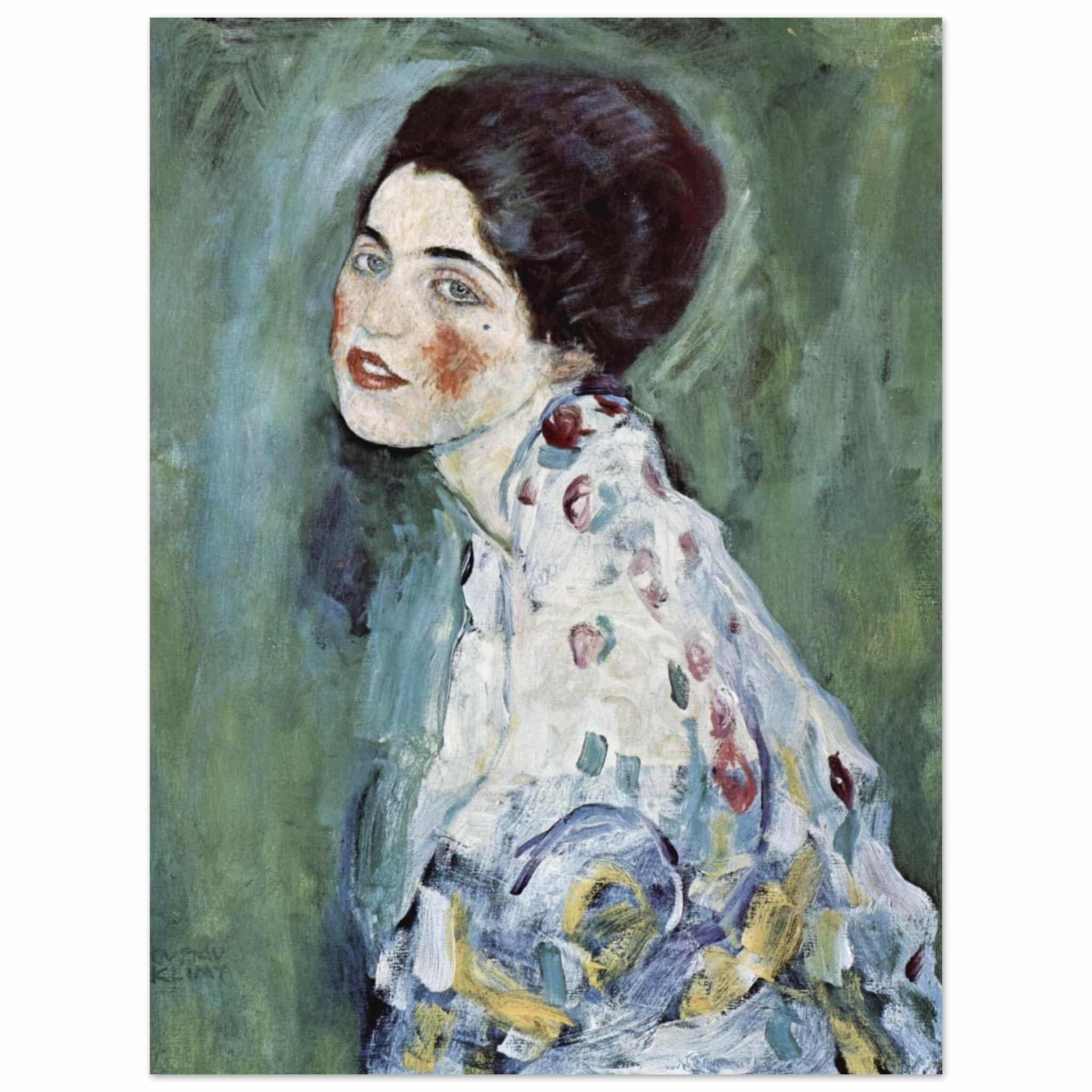 Artfulprints Poster Gustav Klimt - Portrait of a lady - 30x40 cm - Don
