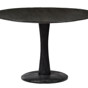 Brix eetkamertafel Vivian – 120cm – mangohout – zwart Brix eetkamertafel Vivian – 120cm – mangohout – zwart