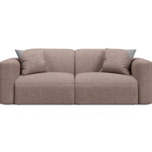Cosmopolitan Design Modulaire bank Strino 3-zits, structurele stof cap Cosmopolitan Design Modulaire bank Strino 3-zits, structurele stof cap