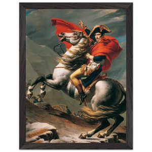 Artfulprints Poster met Lijst Jacques Louis David – Napoleon Bonaparte Artfulprints Poster met Lijst Jacques Louis David – Napoleon Bonaparte