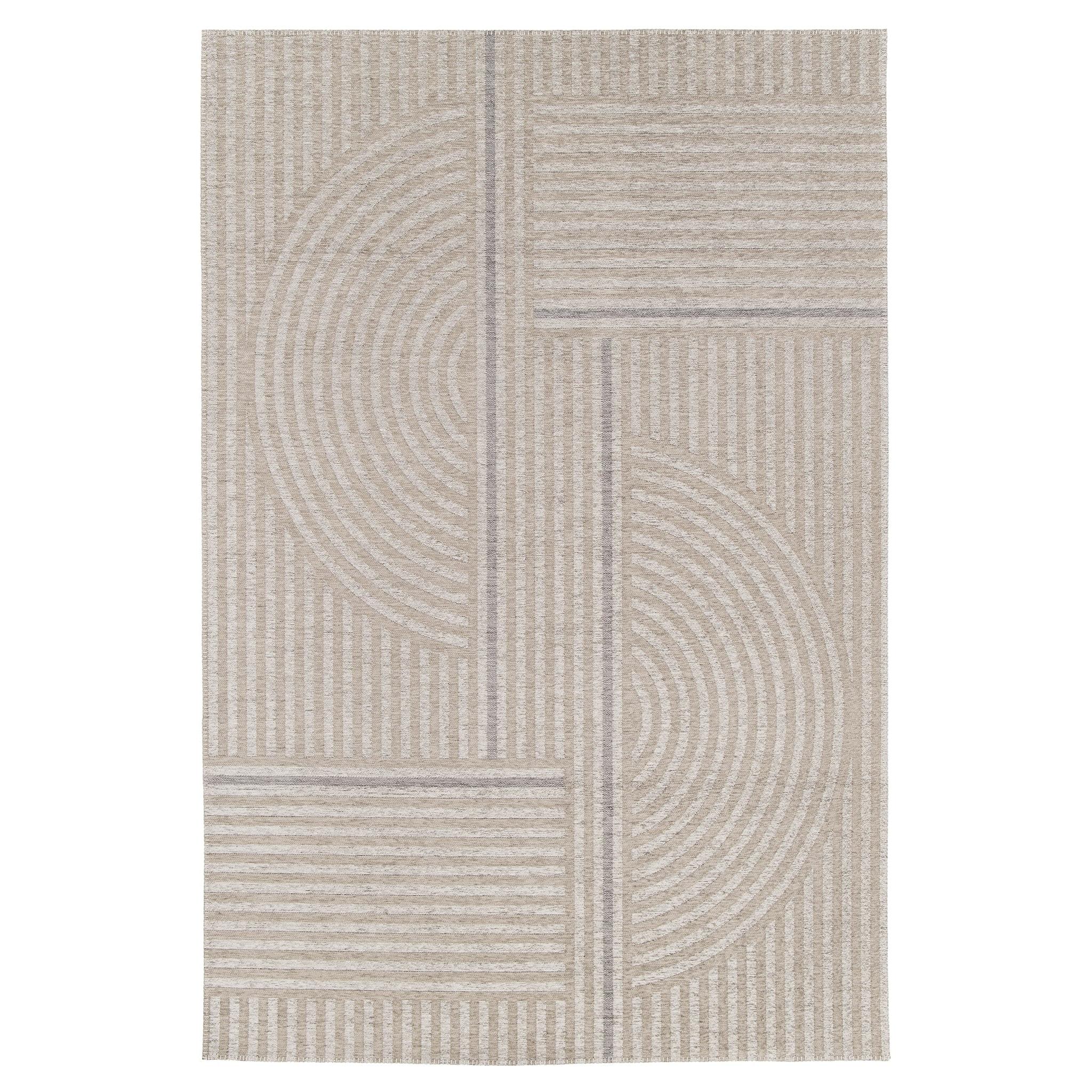 AFK Living vloerkleed Basile - voor binnen en buiten - beige - 160 x 2