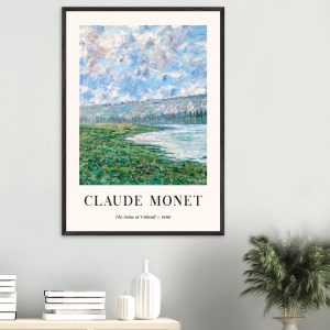 Artfulprints Poster Claude Monet – The Seine at Vétheuil – 70×100 cm – Artfulprints Poster Claude Monet – The Seine at Vétheuil – 70×100 cm –
