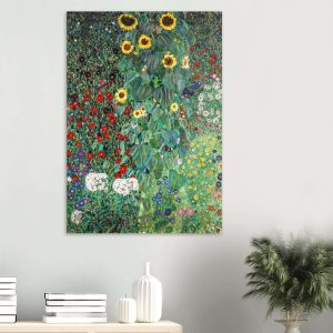 Artfulprints Poster Gustav Klimt – Country garden with sunflowers – 70 Artfulprints Poster Gustav Klimt – Country garden with sunflowers – 70
