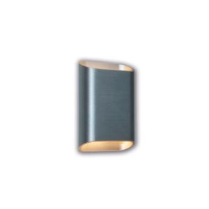 Artdelight wandlamp Diaz – 2 lichts – 4 x 15 cm – mat chroom Artdelight wandlamp Diaz – 2 lichts – 4 x 15 cm – mat chroom