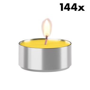 Bolsius theelichten True Citronella – 144 stuks Bolsius theelichten True Citronella – 144 stuks