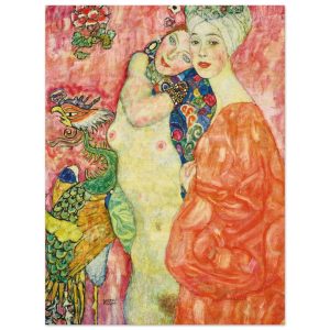 Artfulprints Poster Gustav Klimt – The women friends – 30×40 cm – Roze Artfulprints Poster Gustav Klimt – The women friends – 30×40 cm – Roze