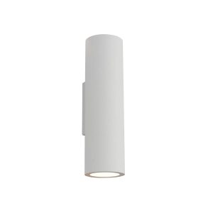 Artdelight wandlamp Brest – 2 lichts – 7 x 25 cm – wit Artdelight wandlamp Brest – 2 lichts – 7 x 25 cm – wit