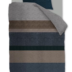 Beddinghouse Menno dekbedovertrek – Eenpersoons – 140×200/220 cm – Gri Beddinghouse Menno dekbedovertrek – Eenpersoons – 140×200/220 cm – Gri