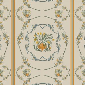Catchii Behang Jardin de Provence zand Catchii Behang Jardin de Provence zand