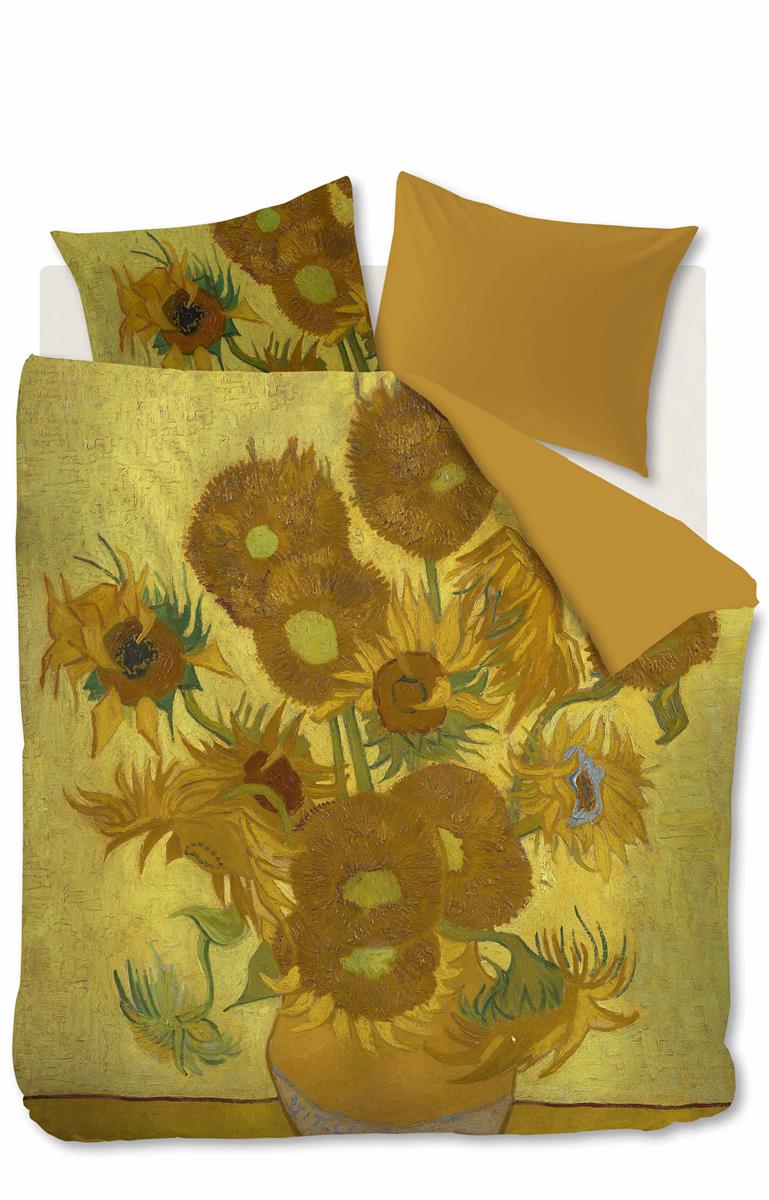 Beddinghouse x Van Gogh Museum Tournesol dekbedovertrek - Lits-Jumeaux